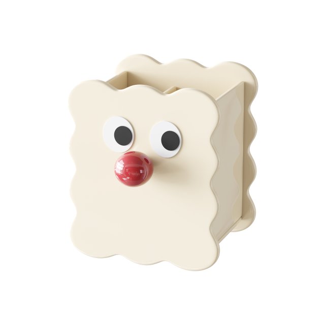 Creative Cute Pen Holder 3D Модель .c4d .max .obj .3ds .fbx .stl .blend 