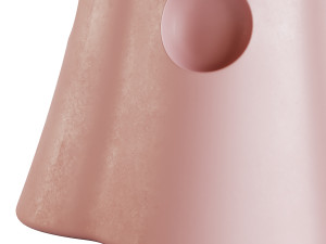 Cute Cheese Side Table 3D Model