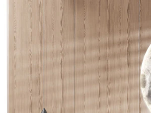 Parete decorativa 01 Modello 3D