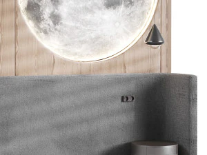 Parete decorativa 01 Modello 3D