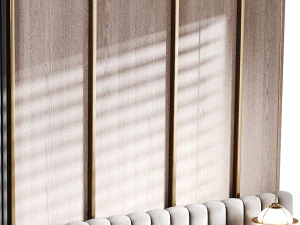 Parete decorativa 02 Modello 3D