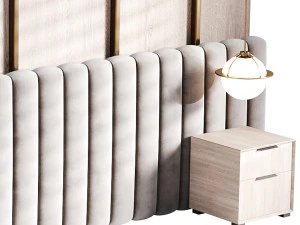 Parete decorativa 02 Modello 3D