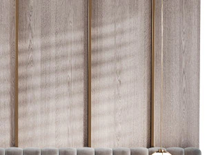 Parete decorativa 02 Modello 3D