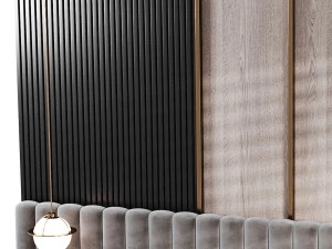 Parete decorativa 02 Modello 3D