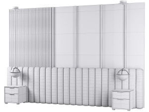 Decorative Wall 02 3D Model