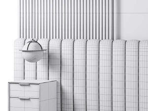 Parete decorativa 02 Modello 3D