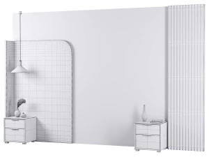 Decorative Wall 03 3D Model