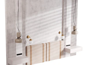 Dekorative Wand 28 3D Modell