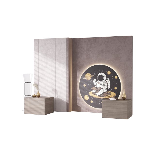 Decorative Wall panel 04 Modelo 3D .c4d .max .obj .3ds .fbx .stl .blend 