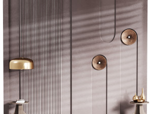 Decorative Wall panel 05 3D Model