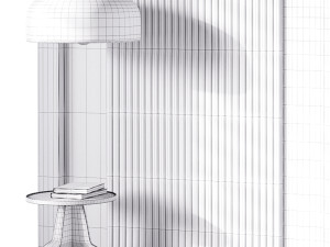 Decorative Wall panel 05 3D Model