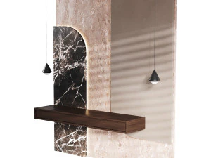 Decorative Wall panel 06 3D Model