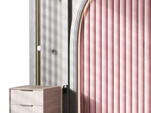 Decorative Wall panel 07 3D Model