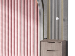 Decorative Wall panel 07 3D 모델