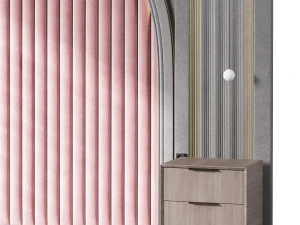 Decorative Wall panel 07 3D Model