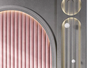 Decorative Wall panel 07 3D Model