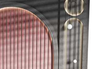 Decorative Wall panel 07 3D 모델