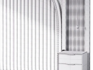 Decorative Wall panel 07 3D Model