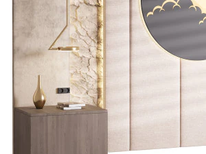 Decorative Wall panel 09 3D Model