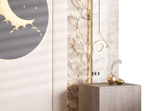 Decorative Wall panel 09 3D Model