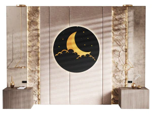 Decorative Wall panel 09 3D Model