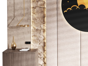 Decorative Wall panel 09 3D Model