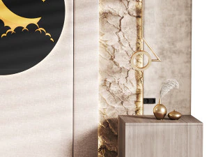 Decorative Wall panel 09 3D Model