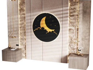 Decorative Wall panel 09 3D Model