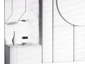 Decorative Wall panel 09 3D Model