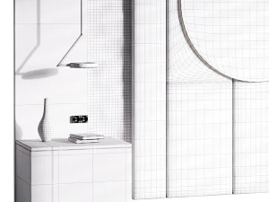 Decorative Wall panel 09 3D Model