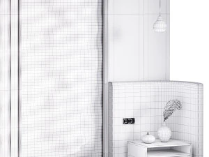 Pannello murale decorativo 10 Modello 3D