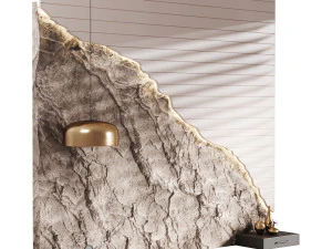 Pannello murale decorativo 12 Modello 3D