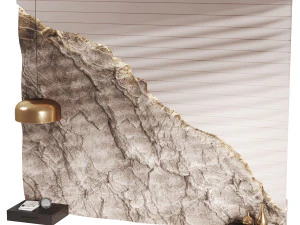 Pannello murale decorativo 12 Modello 3D