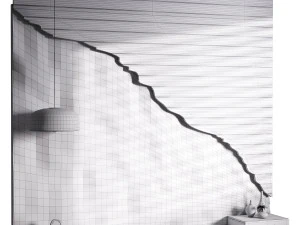 Pannello murale decorativo 12 Modello 3D