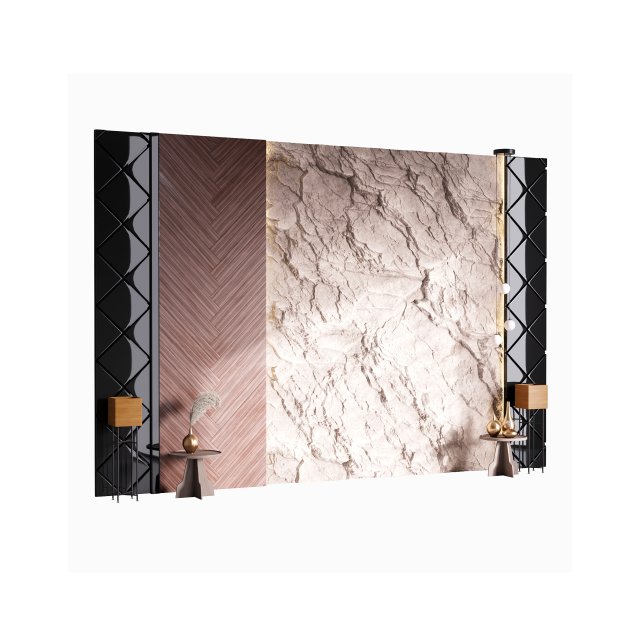 Decorative Wall panel 15 Modèle 3D .c4d .max .obj .3ds .fbx .stl .blend 