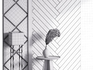 Decorative Wall panel 15 Modèle 3D