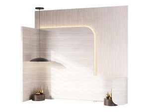 Panel decorativo de pared 15 Modelo 3D