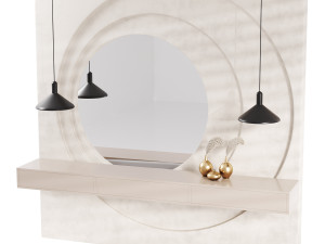 Decorative Wall panel 16 3D Модель