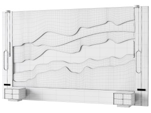 Decorative Wall panel 17 Modèle 3D