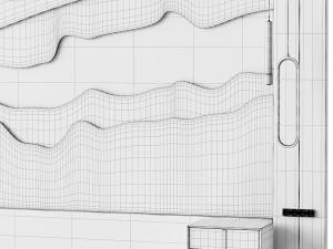 Decorative Wall panel 17 Modèle 3D