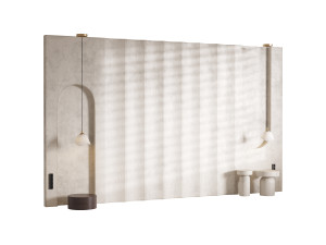 Decorative Wall panel 18 Model 3D