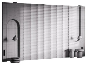 Decorative Wall panel 18 3D Model