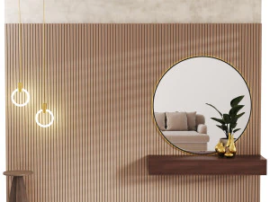 Decorative Wall panel 19 3D Model