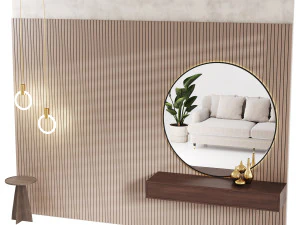 Decorative Wall panel 19 3D Model