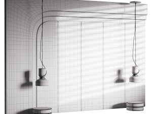 Decorative Wall panel 20 Model 3D