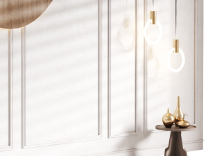 Decorative Wall panel 21 Modello 3D