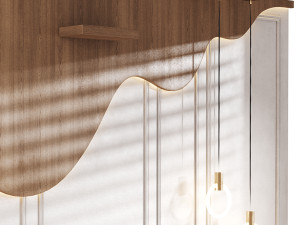 Decorative Wall panel 21 Modello 3D