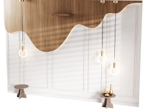 Decorative Wall panel 21 Modello 3D