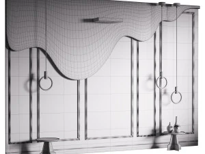 Decorative Wall panel 21 3D Model