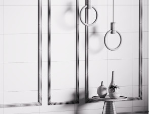 Decorative Wall panel 21 Modello 3D